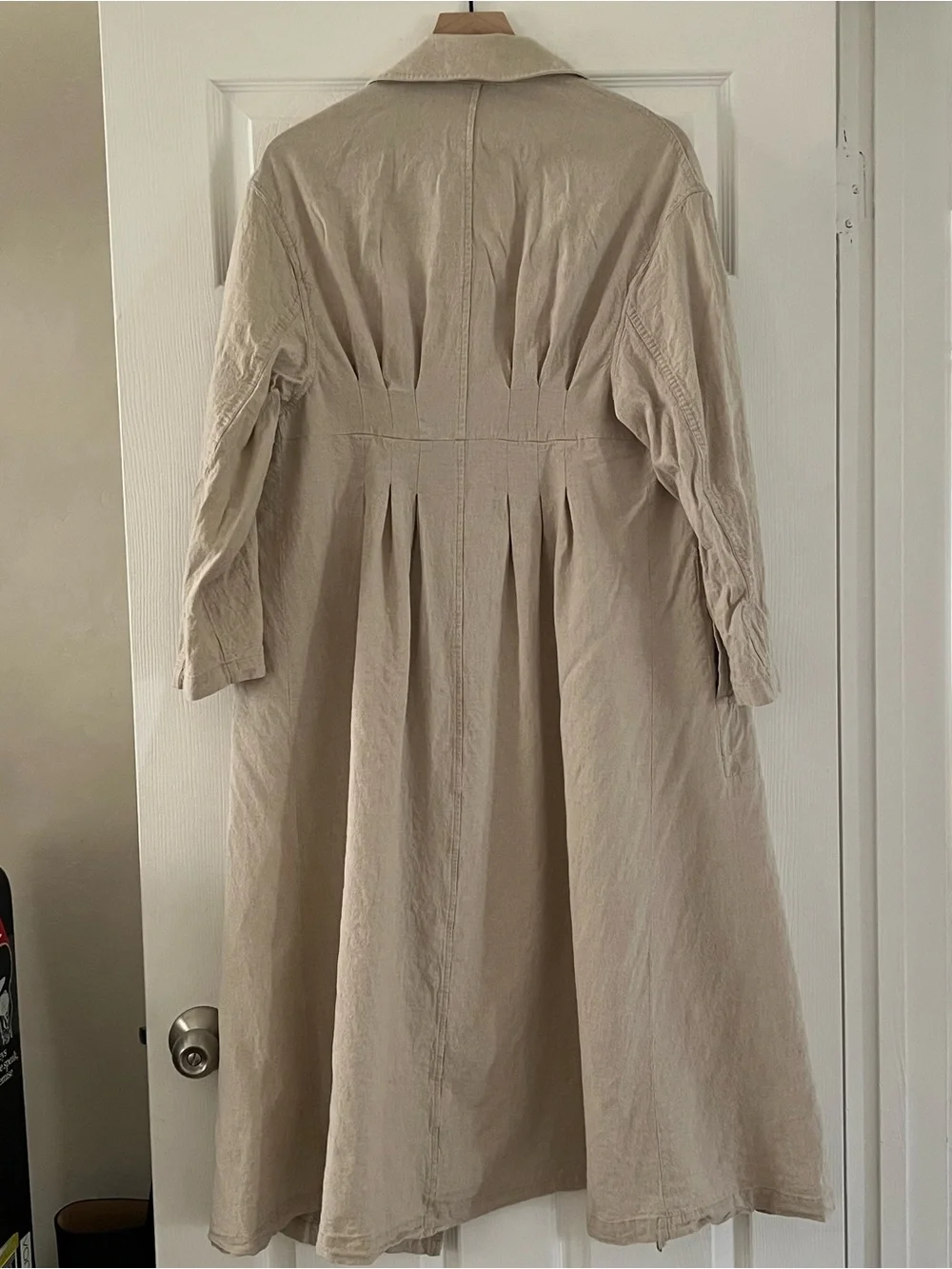 Free People Sweet Melody trench, XS- Light Beige - Picture 4 of 8